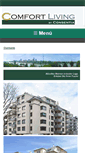 Mobile Screenshot of comfort-living.at