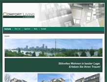 Tablet Screenshot of comfort-living.at